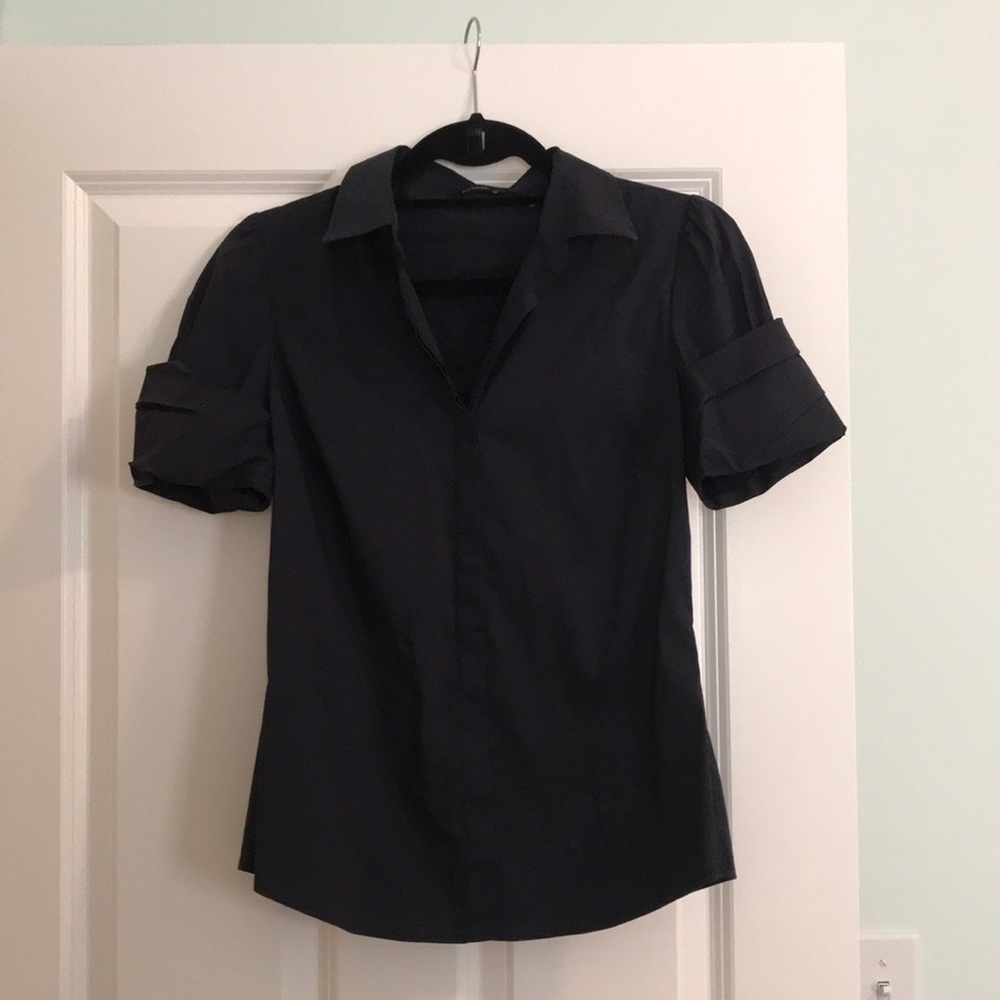 Elie Tahari short sleeve button down